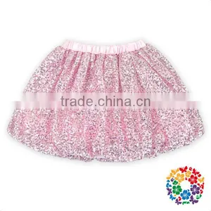 Bright Pink Sequin Designer One Piece Dress ,Baby Girls Tutu Skirt ,2 Year Old Girl Dress Short Skirts thumbnail-1