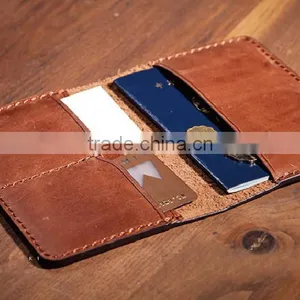 Custom Cheap Cow Leather Passport Holder ,passport Cover Hot Selling thumbnail-3