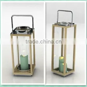 Customized Outdoor Painting Metal Latern for Candles thumbnail-1