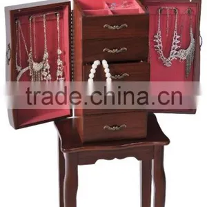 MDF/WOODEN JEWELRY ARMOIRE thumbnail-2