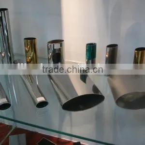 Guangzhou Manufactory Inox 304 Oval Channel Pipe thumbnail-1