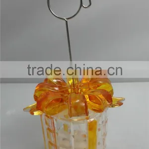 LED Plastic Acrylic Gift Box Lighting Businese Card Holder thumbnail-6