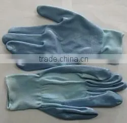 13G Light Blue Nylon Gloves thumbnail-1