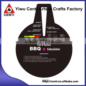 Customized Useful Barbecue BBQ Cooking Guide 3 Wheel Calculator thumbnail-4