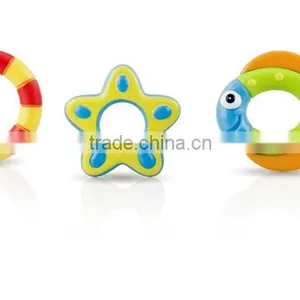 New Design Cheap Baby Bath Toy With Floating Animals /bath Toy Organizer Anima Set From ICTI Dongguan OEM&ODM Manufacturer thumbnail-4