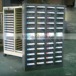 Heavy Duty Plastic Bins Vintage Plastic Parts Storage Cabinet thumbnail-1
