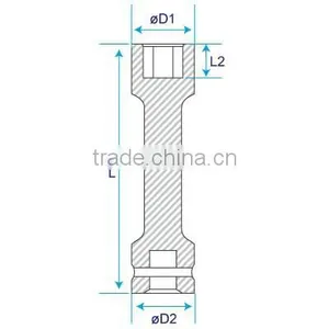 Hexagon Extra Deep Torque Impact Socket thumbnail-5