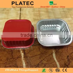 Cheap Colour Coated Airline Aluminium Foil Cake Tray thumbnail-6