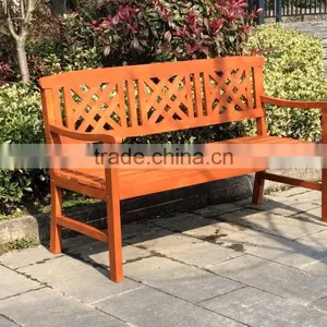 Wood Garden Bench thumbnail-1