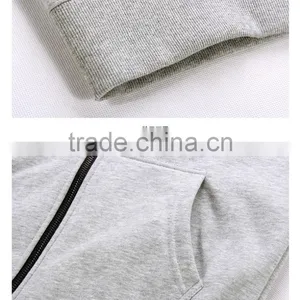 Sport Cotton Zipper up Black Man Custom Color Hoodies thumbnail-4