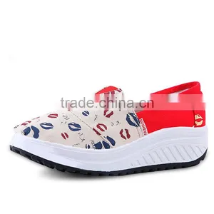 New Style Fashion Casual Canvas for Shoes Sample High Quality, Women Casual Canvas Shoes Fashion for Female Stylish thumbnail-1
