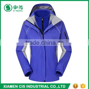 Quality Supplier Multi Color Women 100% Polyester Soft Shell Jacket thumbnail-4