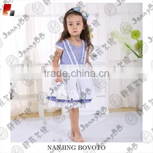 Boutique Remake Little Girl Puffy Dress Girl Boutique Style Dots Dress thumbnail-5