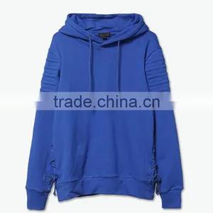Pure Color Bule Hoodies Import China Products Hoodies Men thumbnail-1