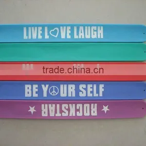2014 Hot Sale Silicone Slap Band thumbnail-1