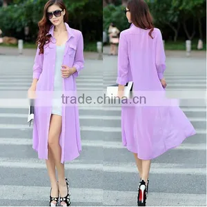 MOQ 1pc Free Size Good Quality With Cheap Price Solid Long Sleeve Women t Shirt Wholesale China,t Shirt Cardigan thumbnail-4
