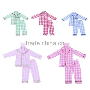 2017 Wholesale Children's Boutique Clothing Pajamas Sleepwear Children Pajamas thumbnail-1
