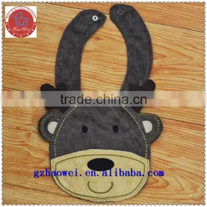 Cute Cartoon Face Baby Drool Cloths thumbnail-1