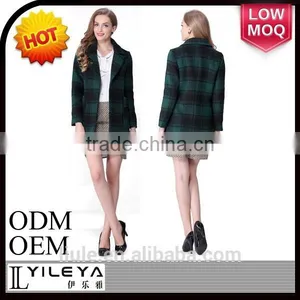 2015 New Korean Style Fashion Women's Long Winter Design Coat thumbnail-2
