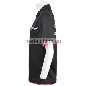 BSCI/ ISO9001 Wholesale Custom Embroidery Design 100% Polyester Customized Dri Fit Polo Shirt thumbnail-3