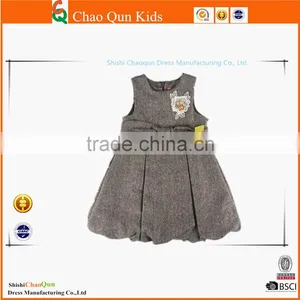 New Design Puffy Kids One Piece Party Kids Dress thumbnail-1