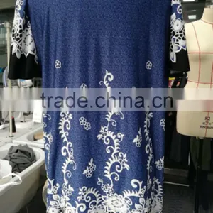 2017 High Quality Multi Color Women Denim Spring New Design Normal Blouse thumbnail-2