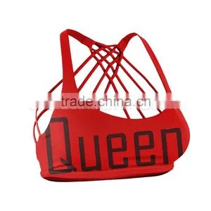 Bold Queen Sports Bra 3 by 3 Stripes thumbnail-1