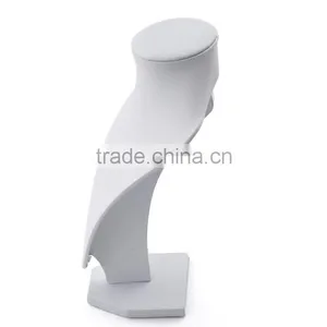 1PC White Bust Necklace Jewelry Display Stand 26cmx19cm(10 2/8"x7 4/8"),Bulk thumbnail-1