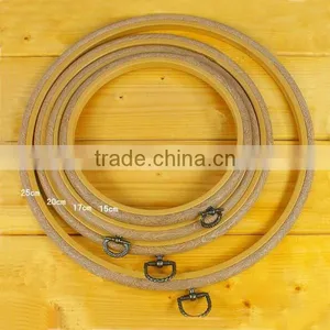 Hand Made DIY Knitting Tool Cross Stitch Hoop Retro ABS Embroidery Hoops Frames thumbnail-1