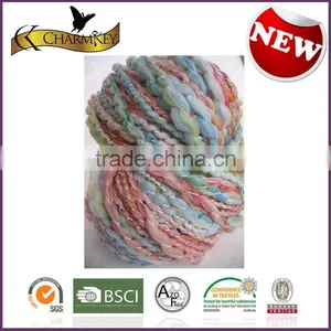Top Quality Super Soft 100 Merino Wool Knitting Yarn Healthy Dyed on Cone thumbnail-1