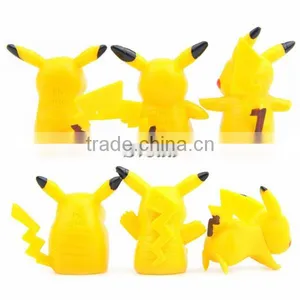 (New Model) SV-PM008 Pokemon Toy, 6pcs/set Pokemon go Pikachu Action Figure Mini Toy Wholesale thumbnail-2