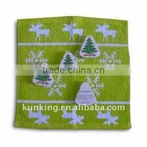 100%cotton Terry Towel With Full Pigment Printing Compressed Towel thumbnail-1