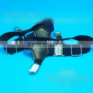New 1 Pair Suspender Double Grip Clip Men's Sock Garters Adjustable Elastic thumbnail-4