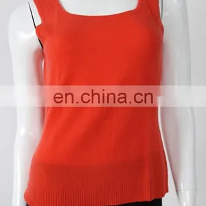 SFW-274 Sleeveless Women Pure Cashmere Top thumbnail-2