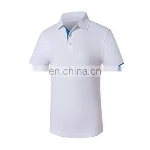 Personalized Custom 100% Cotton POLO Shirt Wholesale T-Shirt With Collar Made From China Manufacturer thumbnail-1
