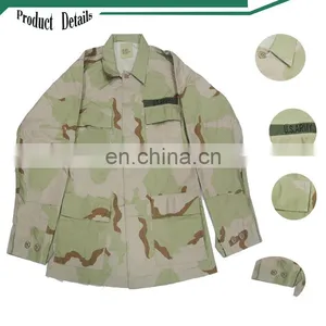 Customized Army Three Color Desert Military Uniform thumbnail-1