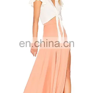 Women Office Work Wear Skirts Pleated Mid Spring 2016 Female High Waist Long Skirt thumbnail-2