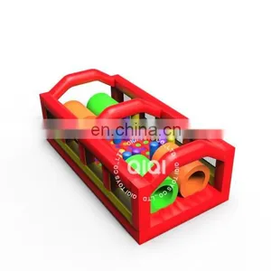 Cheap Kids Outdoor Inflatable Obstacle Course, Inflatable Obstacle for Sale. thumbnail-1
