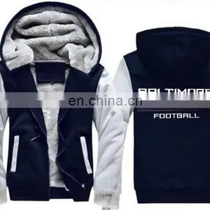 Hot Sale! American Football Jersey Zipper Hoodie Sports Jacket thumbnail-1