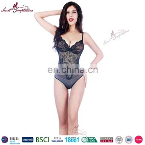 Sexy Bodysuit Women Lace Black Sexy Lingerie Sex Clothes Adult Bodysuit for Women thumbnail-1