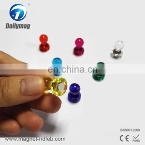 Amazing Power Office Skittle Magnet Push Pin Neodymium Magnet Pin thumbnail-1