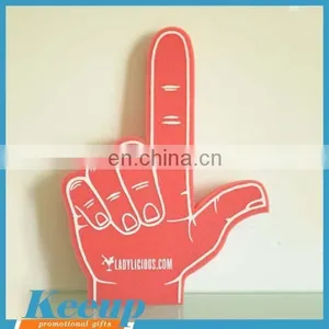 OEM Wholesale Cheap Custom Promotional Sports Cheer Foam Finger no MOQ thumbnail-5