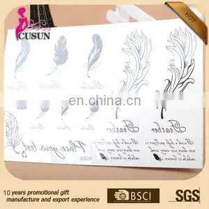 China Tattoo Stickers for Girls Fashion Intimate Temporary Tattoo thumbnail-3