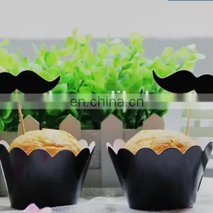 Birthday Party Paper Cake Decorations Cupcake Wrappers thumbnail-1