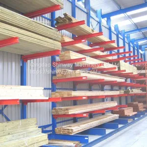 Single-sided Cantilever Rack；Special Shape Material Storage， Space-saving thumbnail-2