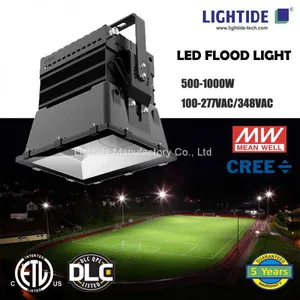 LED Flood Light Outdoor 500W-600W & High Mast Led Lights, CREE LED & Meanwell Driver for 5 Yrs Warranty thumbnail-2