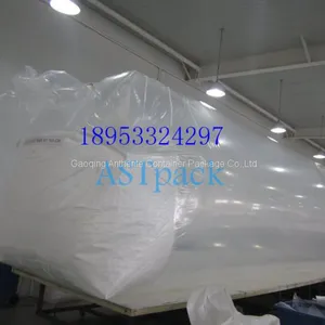 Extruded Polyethylene Film Liner With Flexible Coated Woven Polypropylene Bulkhead thumbnail-1