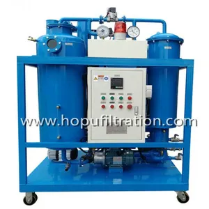 Used Turbine Oil Flushing and Filtration System, Vacuum Lube Turbine Oil Polishing Machine, Specialized Vacuum Internal Combustion Gas Turbine Oil Purification Plant thumbnail-1