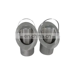 304 Stainless Steel Filter Cartridge 80 Mesh 100 Mesh 120 Mesh Basket Punching Plate Porous Filter thumbnail-3