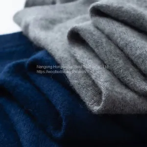 Men's Cashmere Wool Sweater V-neck Thin Warm Vest Pullovers for Business Men thumbnail-4